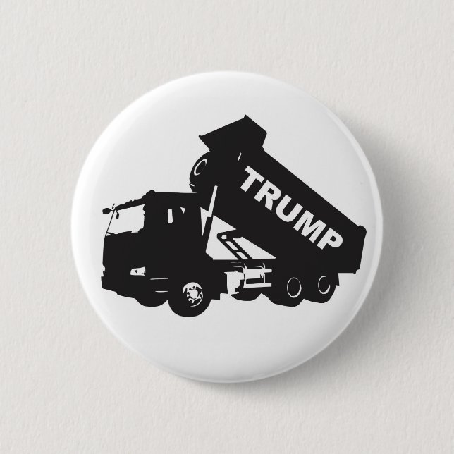 Funny Donald Trump 2 Inch Round Button (Front)