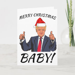Funny Donald Trump Christmas Greeting Cards
