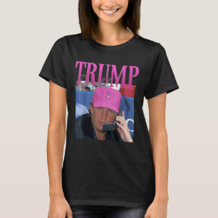 Funny Donald Trump Miss Me Yet Y2k Vintage 90s T-Shirt