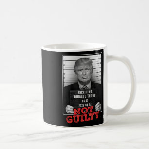 Funny Donald Trump Not Guilty Mug Shot, Free