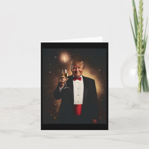 Funny Donald Trump Nye 2025 Party Make New Year Gr Card