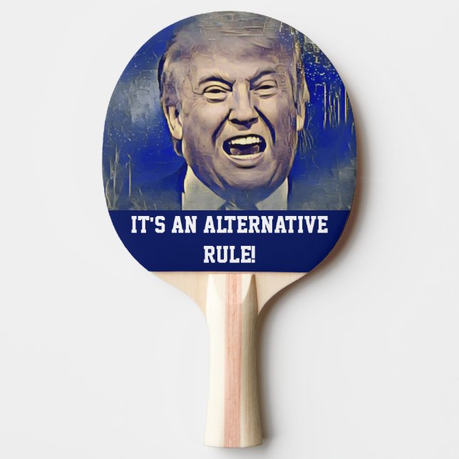 Funny Donald Trump Ping Pong Ping Pong Paddle (Front)