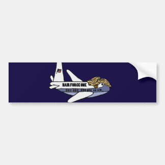 Funny Donald Trump Presidential Airplane Bumper Sticker