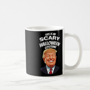 Funny Donald Trump Scary Halloween Gag President C Coffee Mug