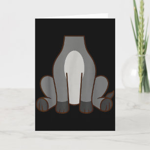 Funny Donkey Adult Kids Men Women Donkey Costume Card