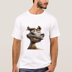 Funny donkey art design T-Shirt