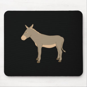 Funny Donkey Horse Farm Animal Lover Gift For Men Mouse Pad