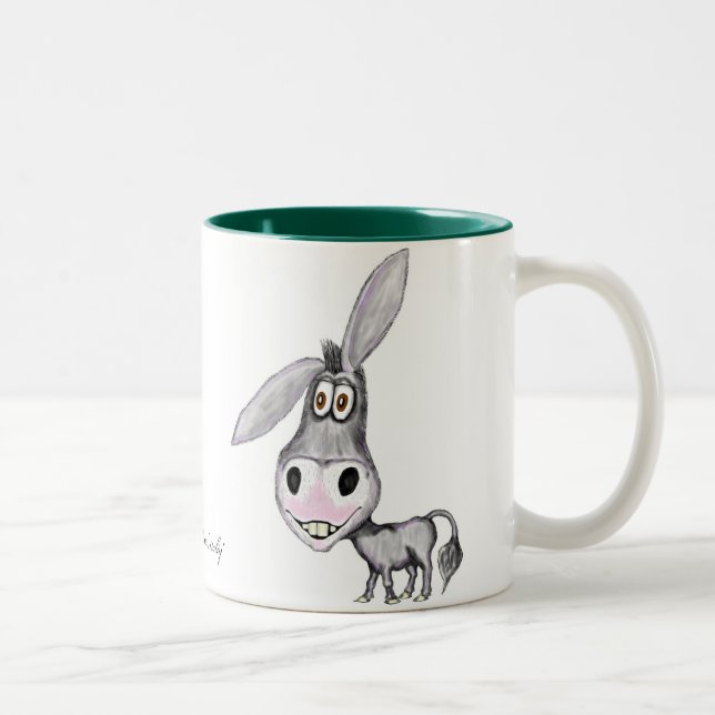 Funny donkey mug design (Right)