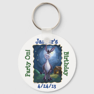Funny Donkey Personalized Party Favour Key Chain