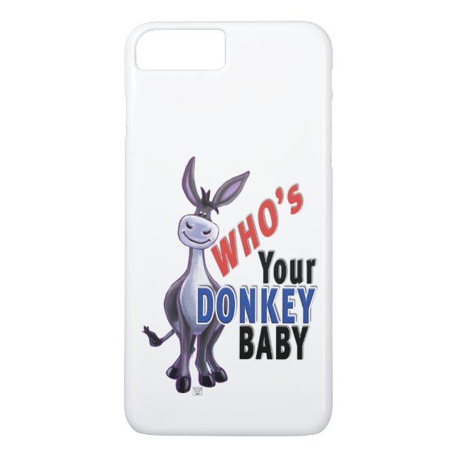 Funny Donkey, Who is Your Donkey Baby Case-Mate iPhone Case (Back)