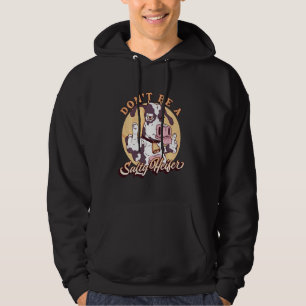 Funny Dont Be A Salty Heifer Female Cow Rude Cow Hoodie