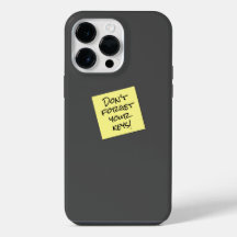 Funny Don't Forget Sticky Note Reminder