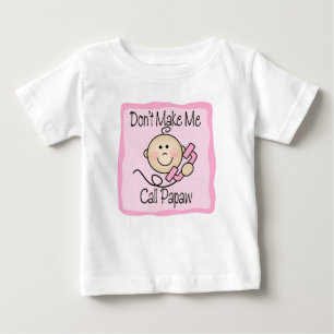 Funny Don't Make Me Call Papaw Baby T-Shirt