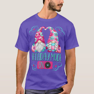 Funny Donut Birthday Mode Motif For Donut Lover Cu T-Shirt