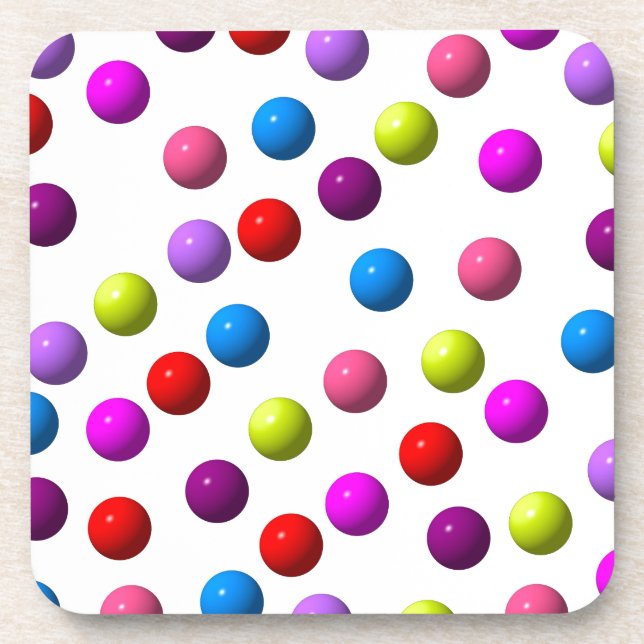 Funny Dots Coaster (Front)