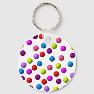 Funny Dots Keychain
