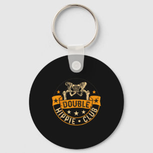 Funny Double Hipe Club Hip Surgery New Hip  Keychain