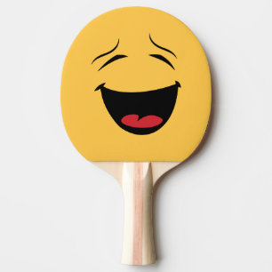 Funny Double Sided Happy Sad Ping Pong Bat Paddle