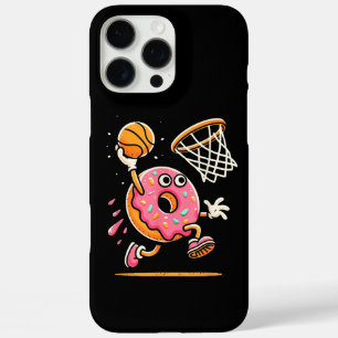Funny Doughnut Dunking Basketball Food Champ Sport iPhone 16 Pro Max Case