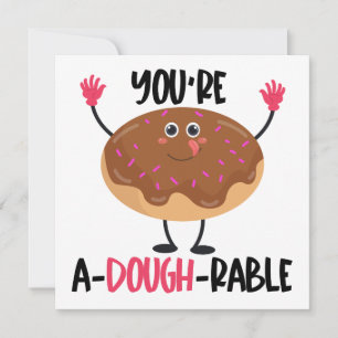 Funny Doughnut Pun Card
