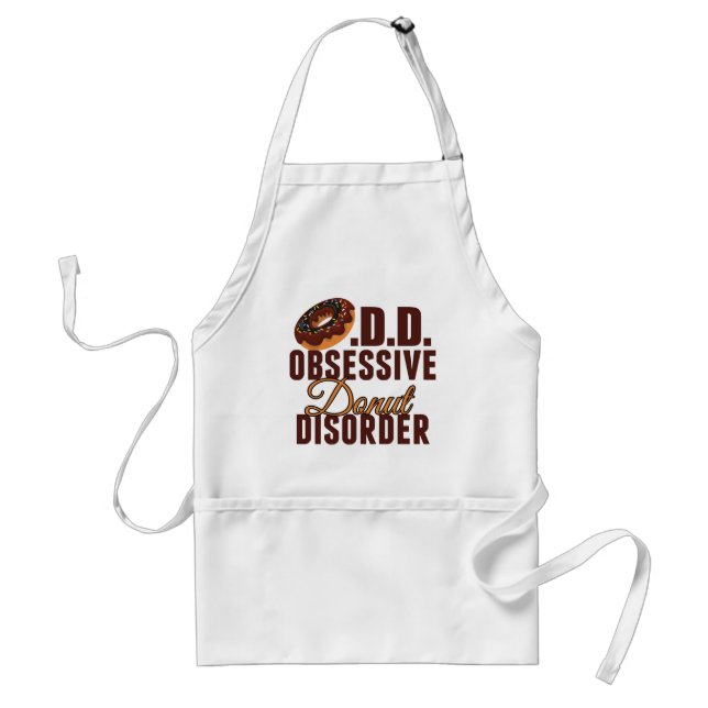Funny Doughnut Standard Apron (Front)