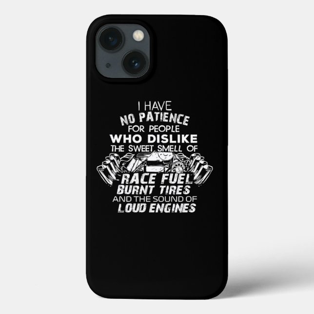 Funny Drag Racing For Car Enthusiast And Mechanics Case-Mate iPhone Case (Back)