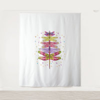 Funny Dragonfly Christmas Tree