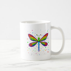 Funny Dragonfly Lover Polka Dots Happy Dot Day Boy Coffee Mug