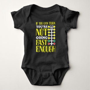Funny Dragster Driver Race Car Enthusiast Baby Bodysuit