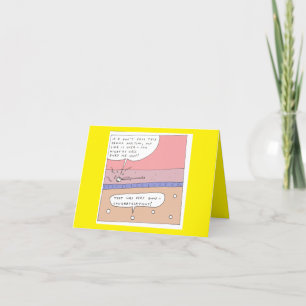 Funny Drama Audition Carte Anniversaire