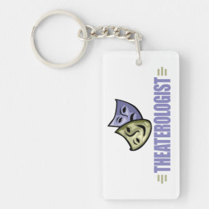 Funny Drama Theatre Keychain