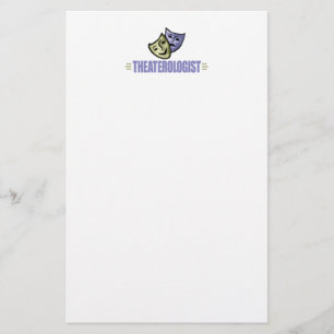 Funny Drama Theatre Stationery