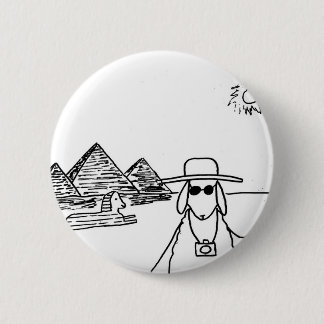 Funny drawings 2 inch round button