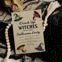 Funny 'Drink Up Witches' Adult Halloween Party