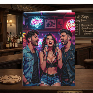 Funny Drinking Humour Birthday  Card