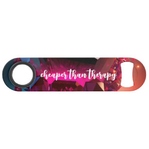 Funny Drinking Quote Abstract Underwater Crystals Bar Key
