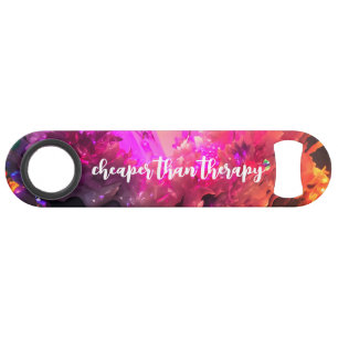 Funny Drinking Quote Abstract Underwater Crystals Bar Key