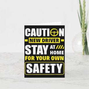 Funny Driver's License New Driver Card