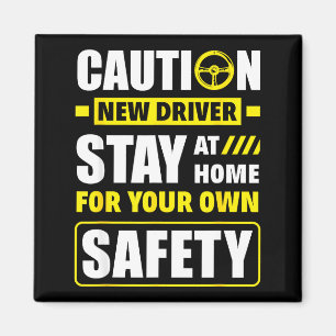Funny Driver's License New Driver Magnet