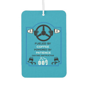 Funny Driving Instructor Gift Air Freshener