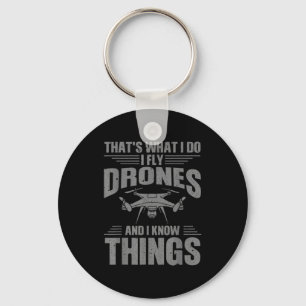 Funny Drone Art For Men Women Boys Drone Racing Dr Keychain