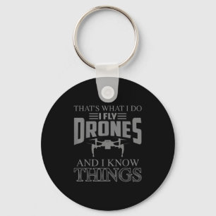 Funny Drone Art For Men Women Boys Drone Racing Dr Keychain
