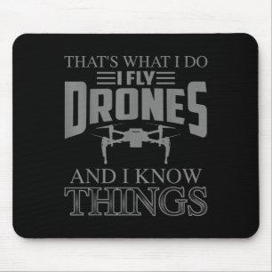 Funny Drone Art For Men Women Boys Drone Racing Dr Mouse Pad