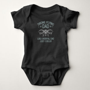 Funny Drone Pilot Dad Definition Baby Bodysuit