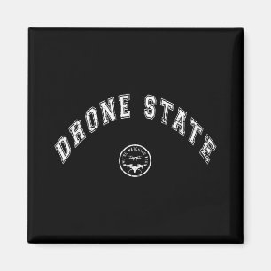 Funny Drone State Flying Secret Drone New Jersey W Magnet