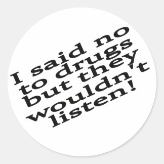 Drug Stickers, Drug Custom Sticker Designs