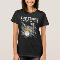 Funny Drummer Quote Drumset Rock Band Musician