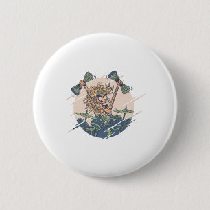 Funny Drums Design For Drummers 2 Inch Round Button