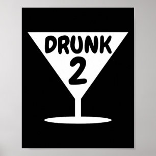 Funny Drunk 2 Party Thing Halloween Costume  Poster