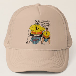 Funny Drunk Father & Son Cap